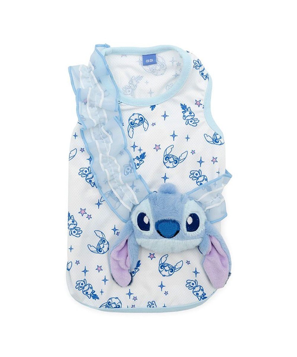 PET PARADISE ディズニー スティッチ ポシェット風 クール タンクトップ《たれ耳》 小型犬 