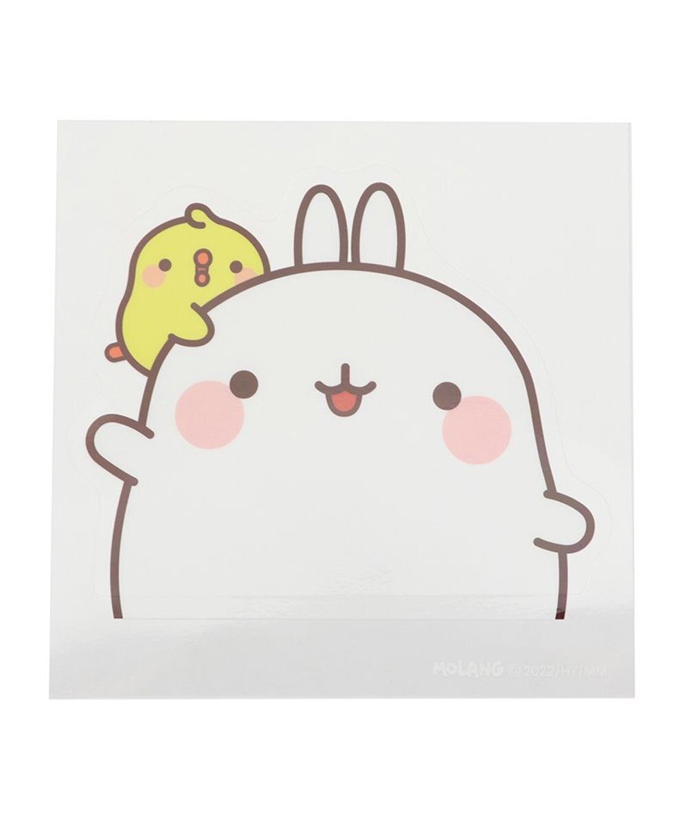 Mother garden マザーガーデン MOLANG モラン 防水・UV加工 どこでもステッカー 《4種 ネットショップセット 》 