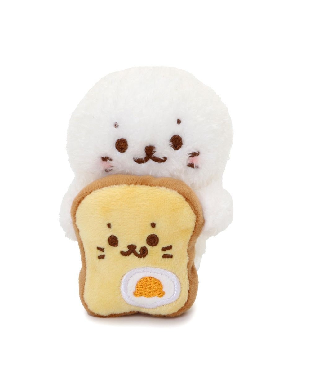 Mother garden しろたん ぴょこんと マスコット 《トースト /  流れ星》【単品】