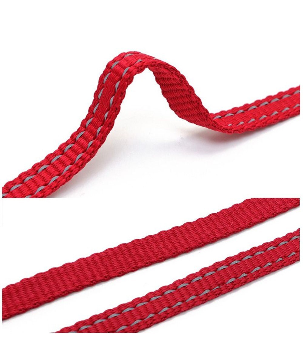 PET PARADISE ペットパラダイス ハーネス&リード スカラップカラー《いちご柄》 4S / 3S 小型犬