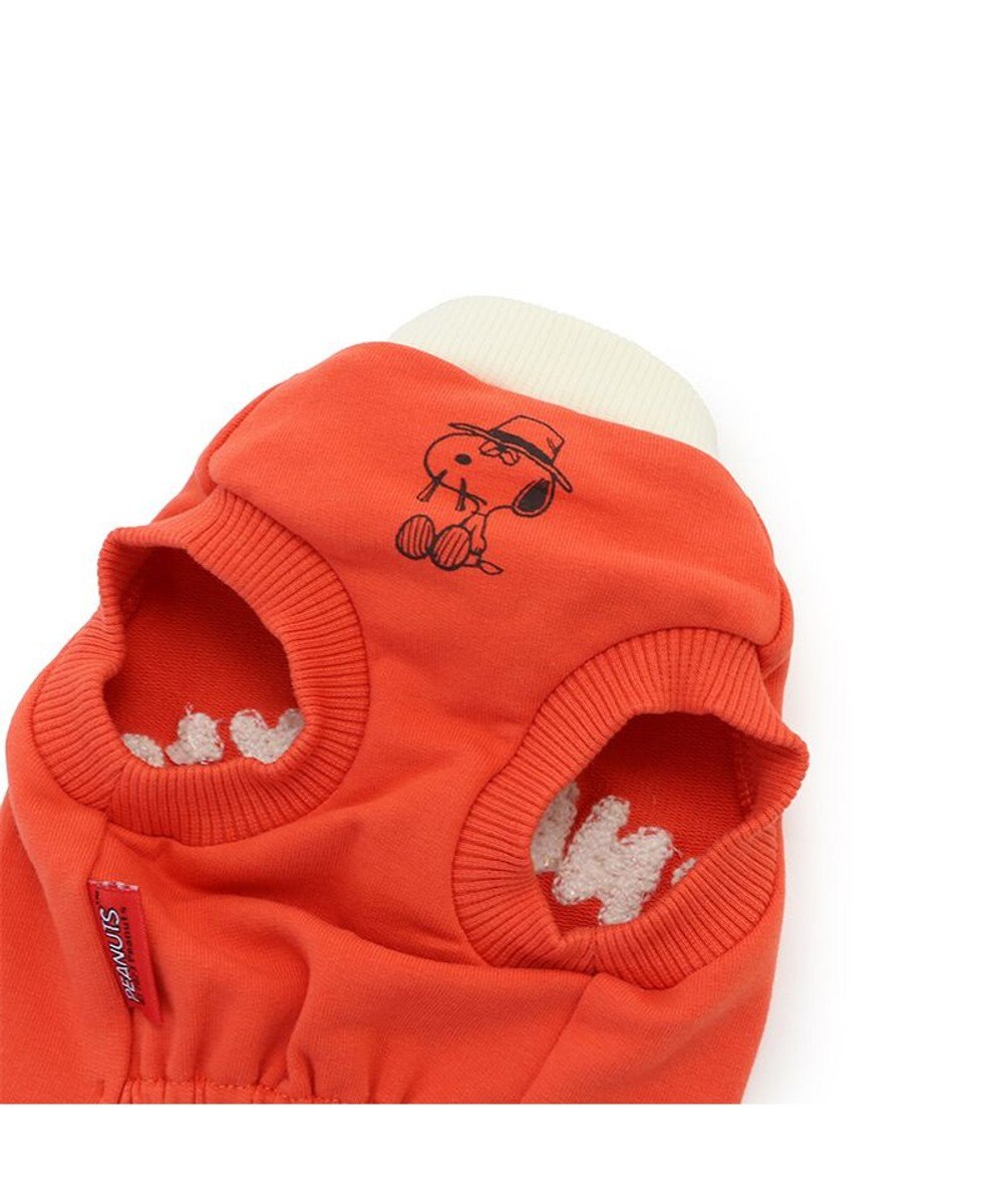 PET PARADISE スヌーピー 兄弟集合柄 トレーナー  赤【中型犬】  【大型犬】 