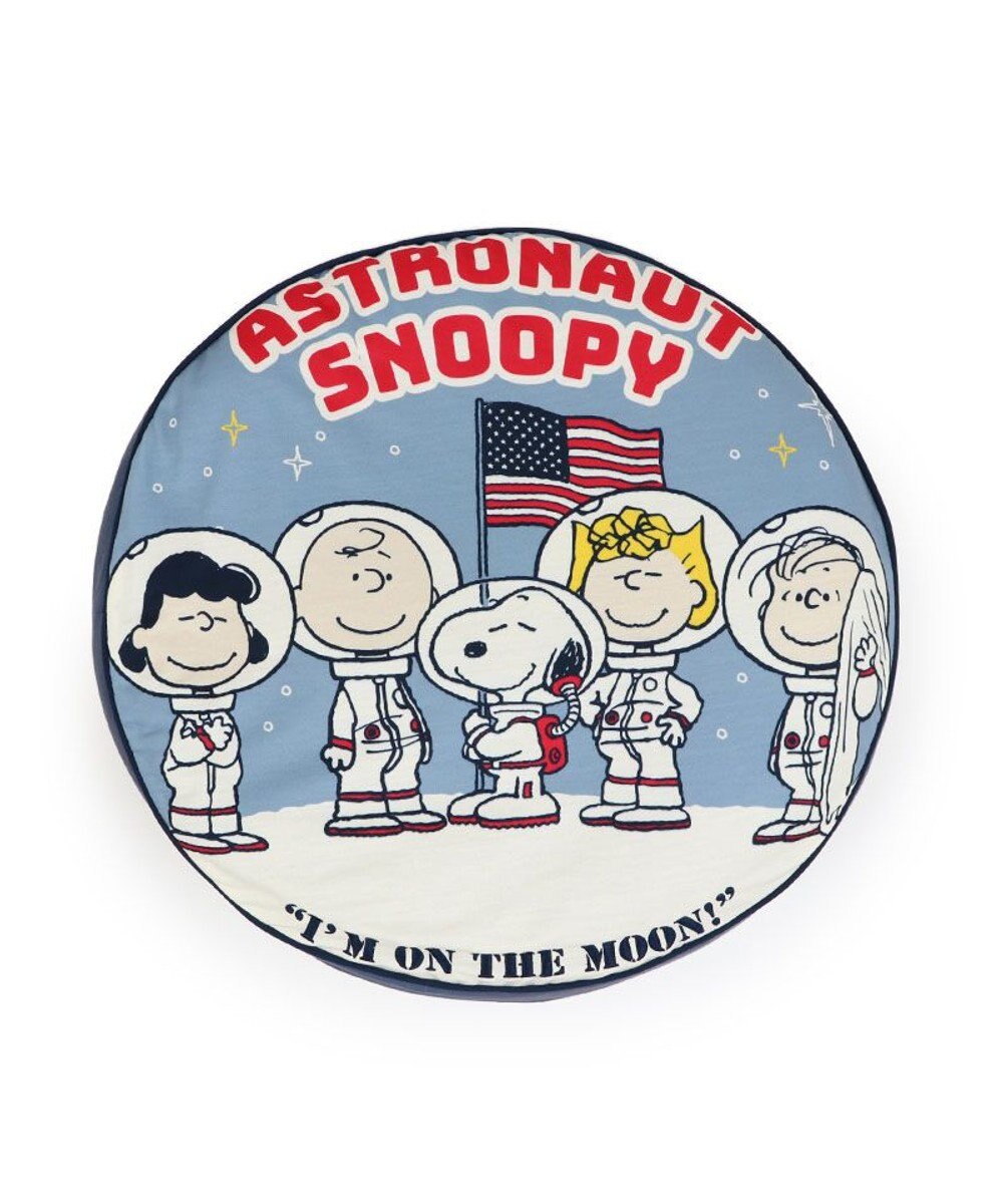 PET PARADISE スヌーピー 丸型 クッション 《アストロノーツ柄》 