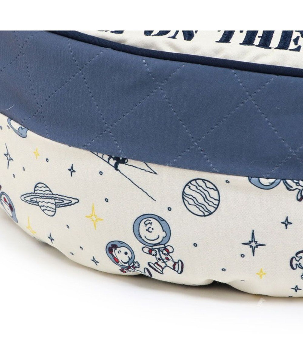 PET PARADISE スヌーピー 丸型 クッション 《アストロノーツ柄》 