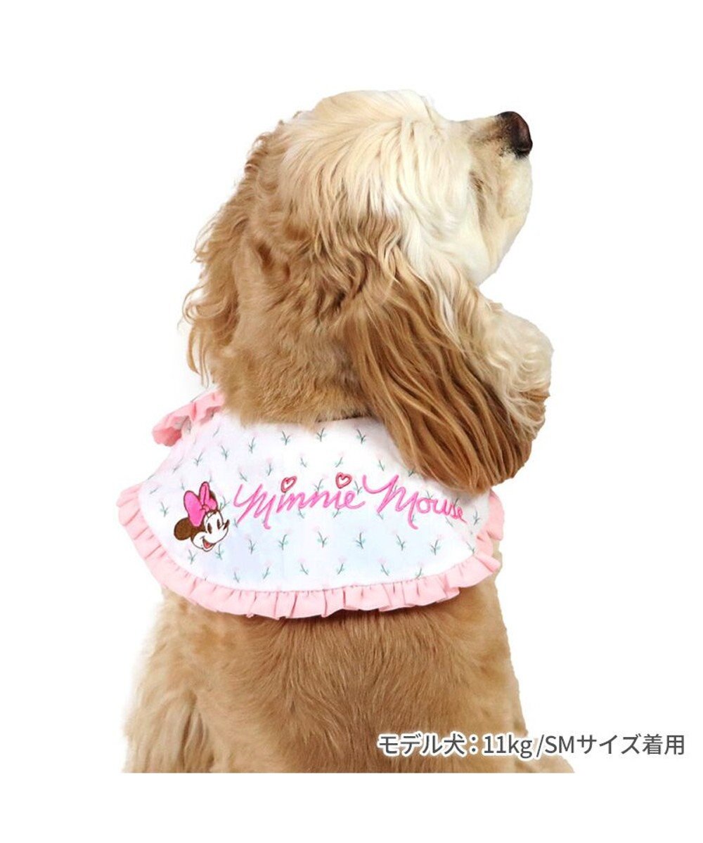 PET PARADISE ディズニー ミニーマウス クール バンダナ 《小花柄》 中型犬 