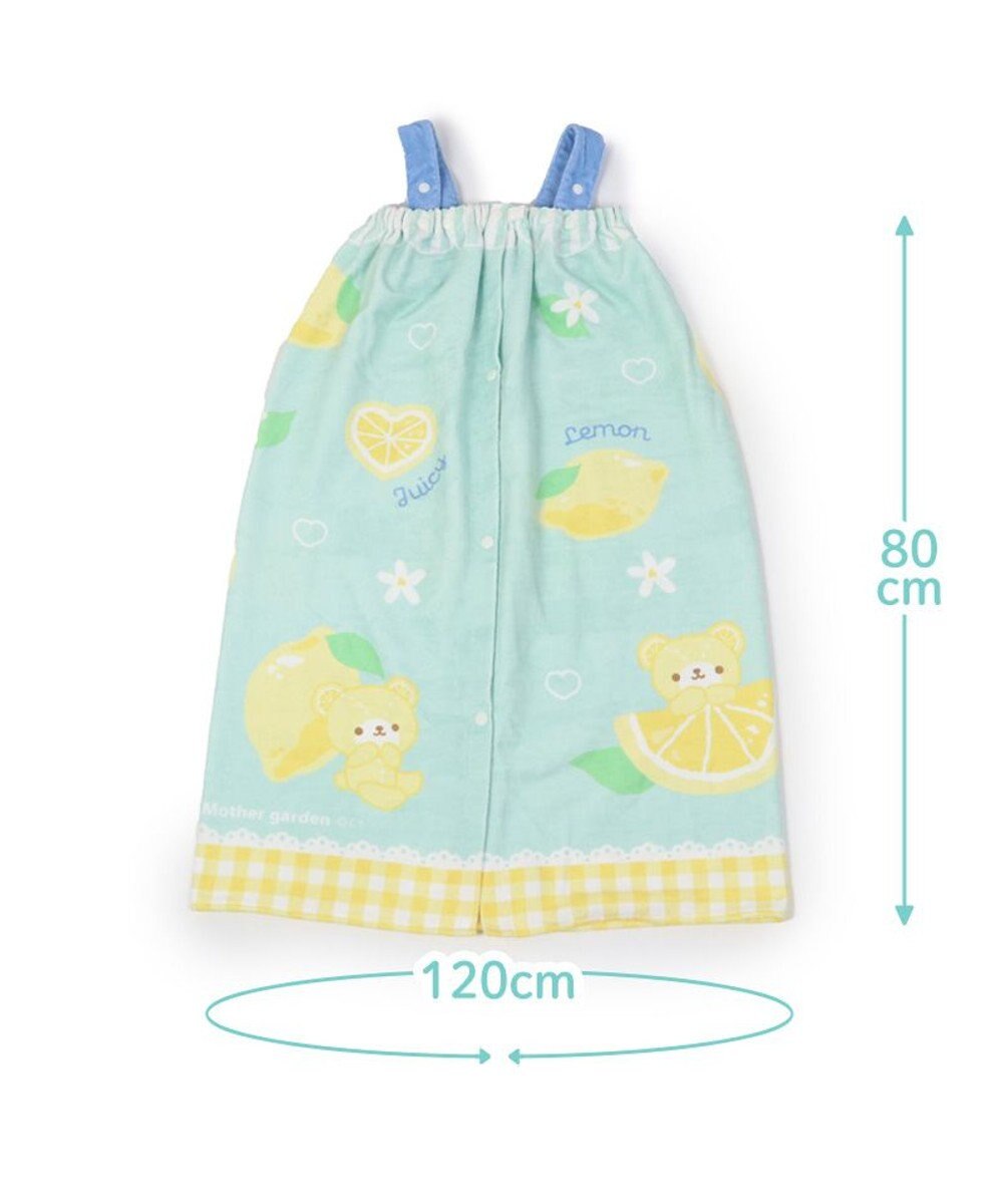 Mother garden マザーガーデン 水泳 ラップタオル 80×120cm 《ユニコーン 柄 / レモンくま柄》 
