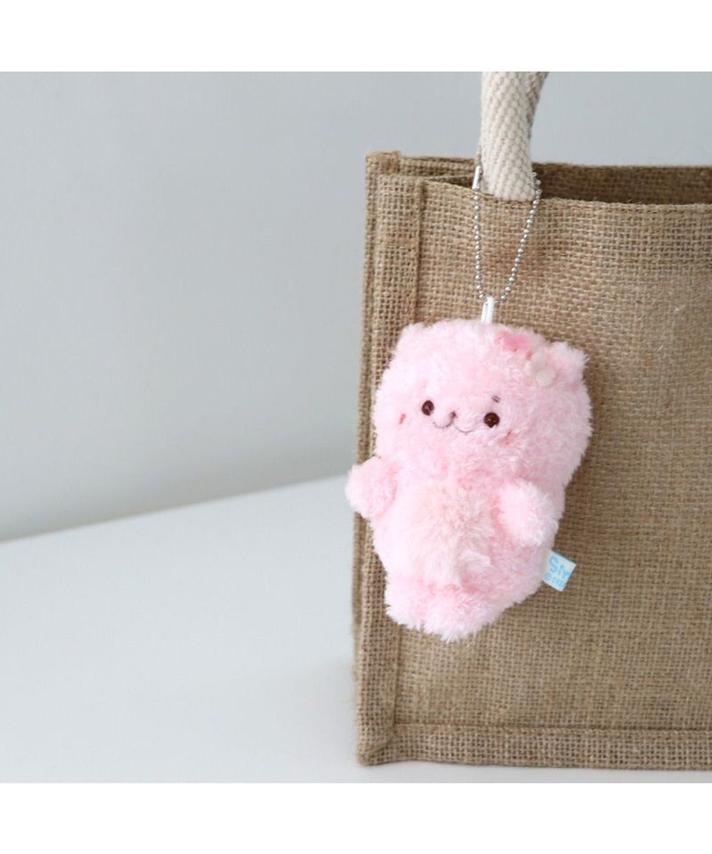 Mother garden しろたん もふもふ お座り マスコットキーホルダー 【単品】 
