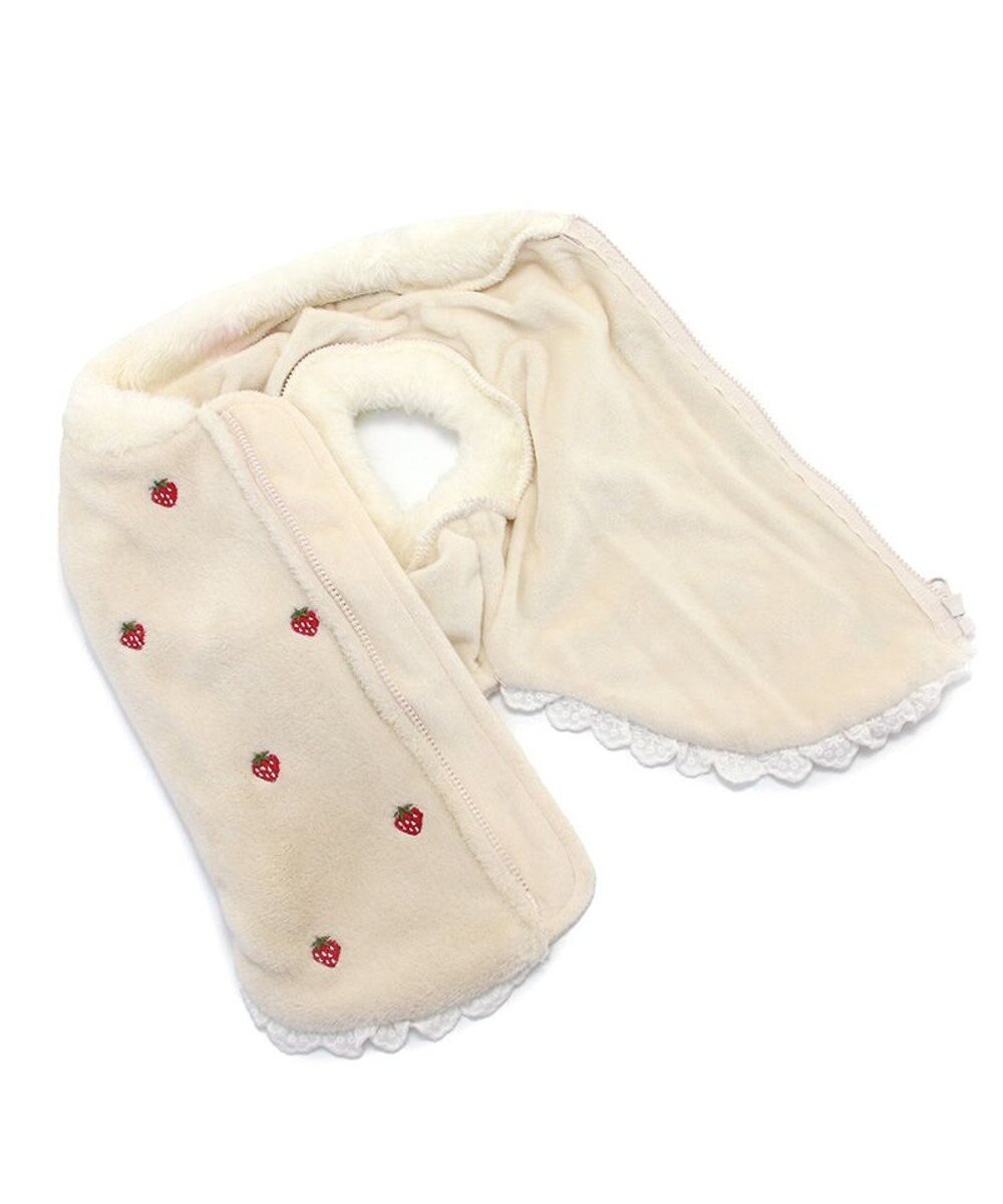 PET PARADISE ペットパラダイス 背中開き ベスト 苺 刺繍 中型犬 大型犬 