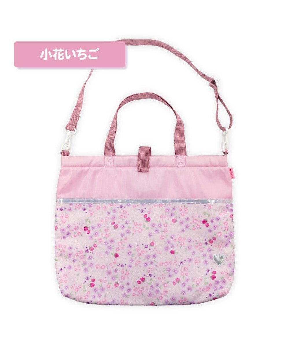 Mother garden マザーガーデン 野いちご レッスンバッグ 《小花いちご柄》 