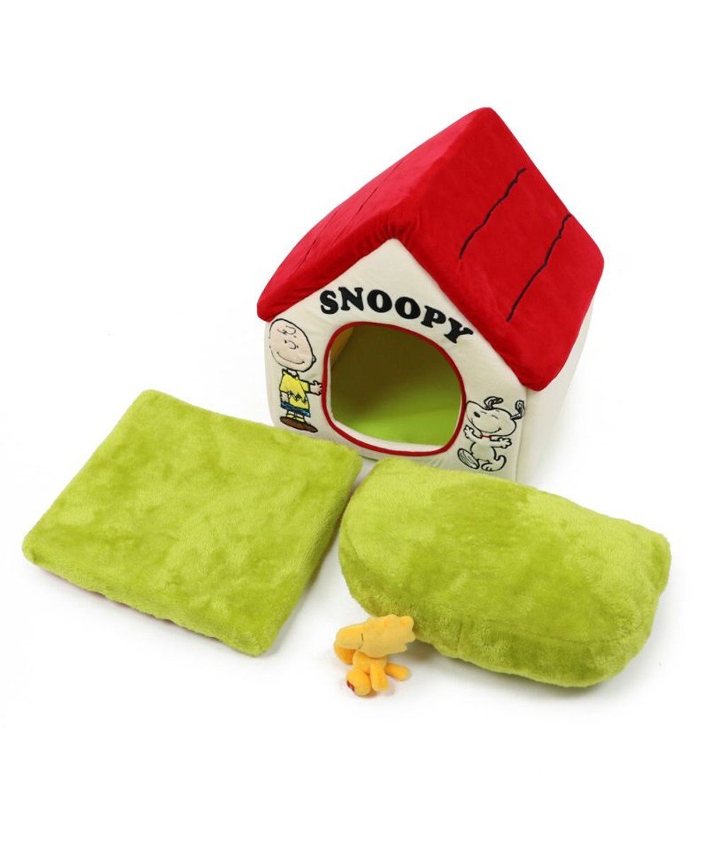 販売累計個 犬 ハウス おしゃれ 室内 スヌーピー お庭付き赤い屋根の ハウス 小 Pet Paradise 通販 雑貨とペット用品の通販サイト マザーガーデン ペットパラダイス