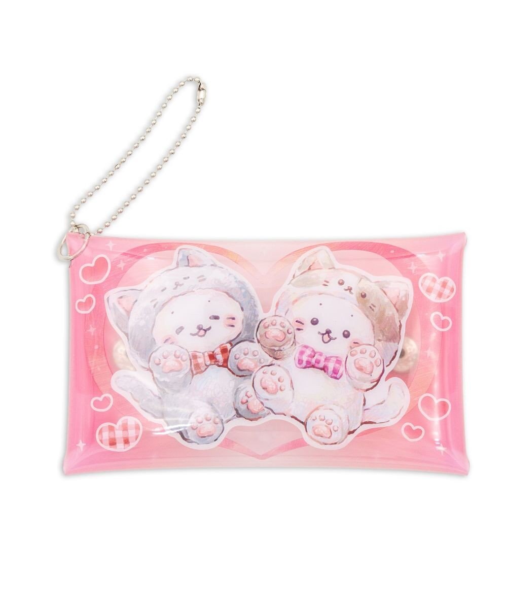Mother garden しろたん クリアポーチ 《猫》 単品 