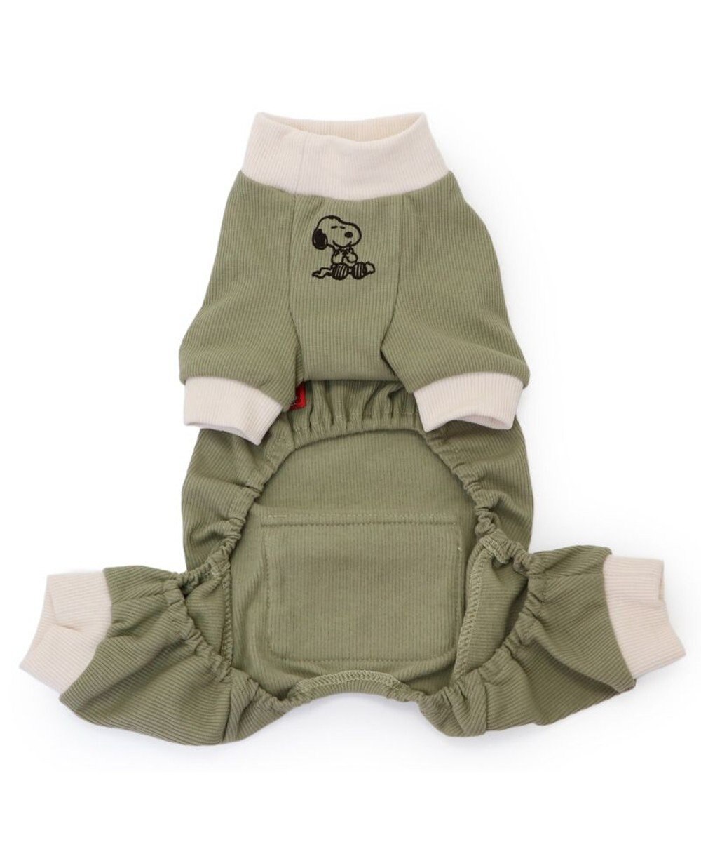 PET PARADISE スヌーピー  プレミアムペティヒート ねむ ロンパース 中型犬