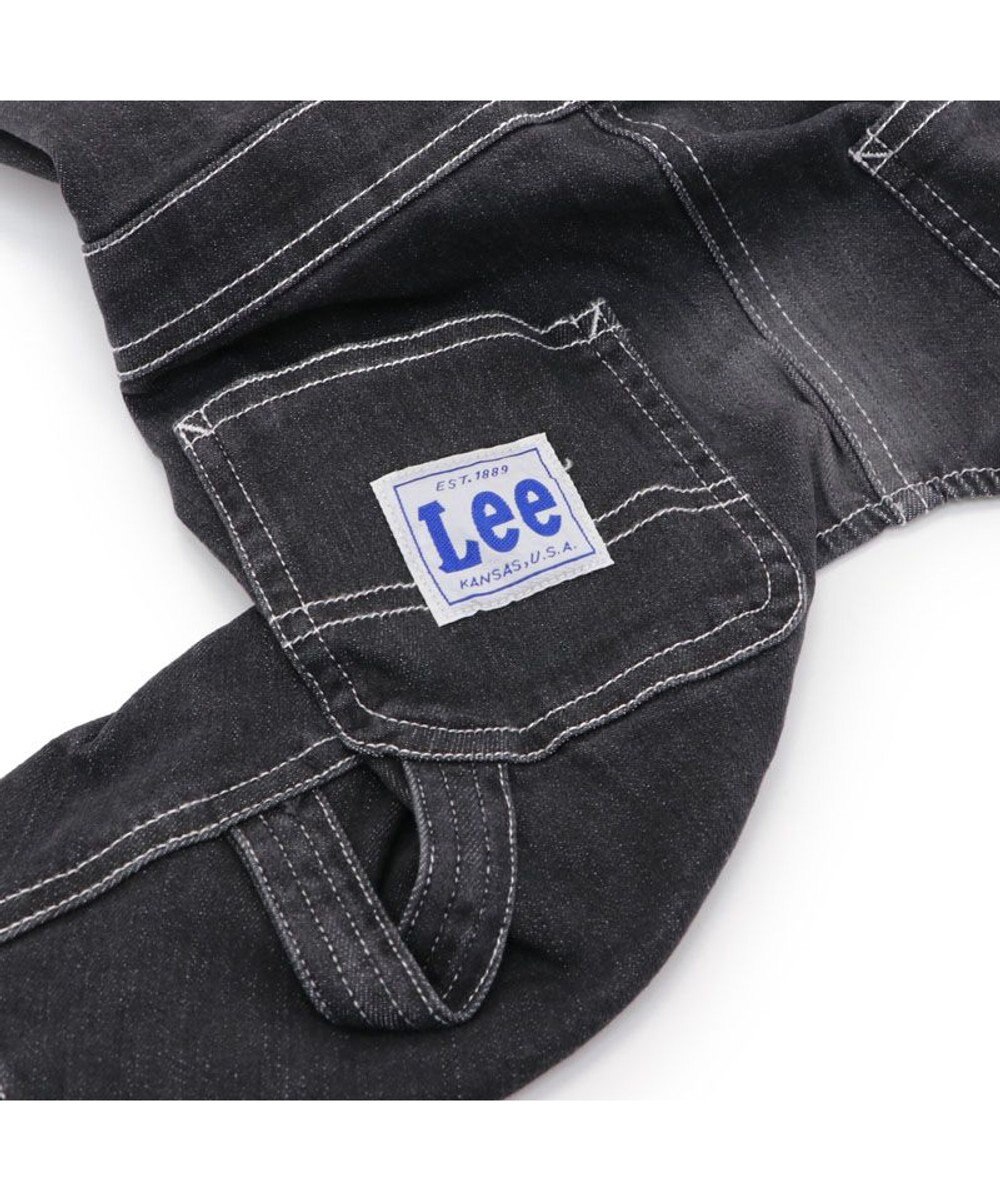 PET PARADISE Lee デニム オーバーオール 《ブラック》 小型犬 