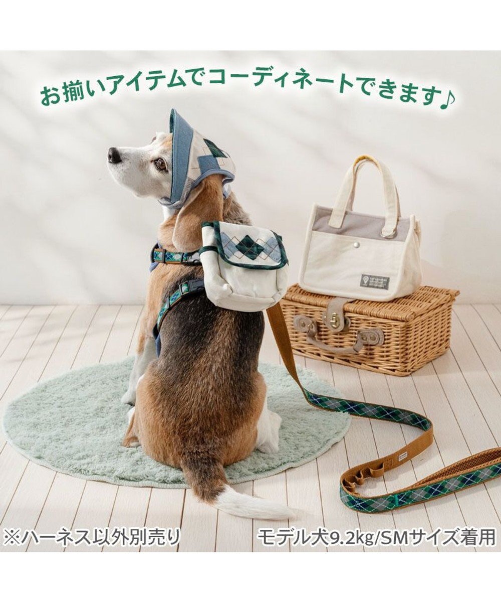 PET PARADISE ペットパラダイス リュックハーネス 《アーガイル柄》 ＳＭ 