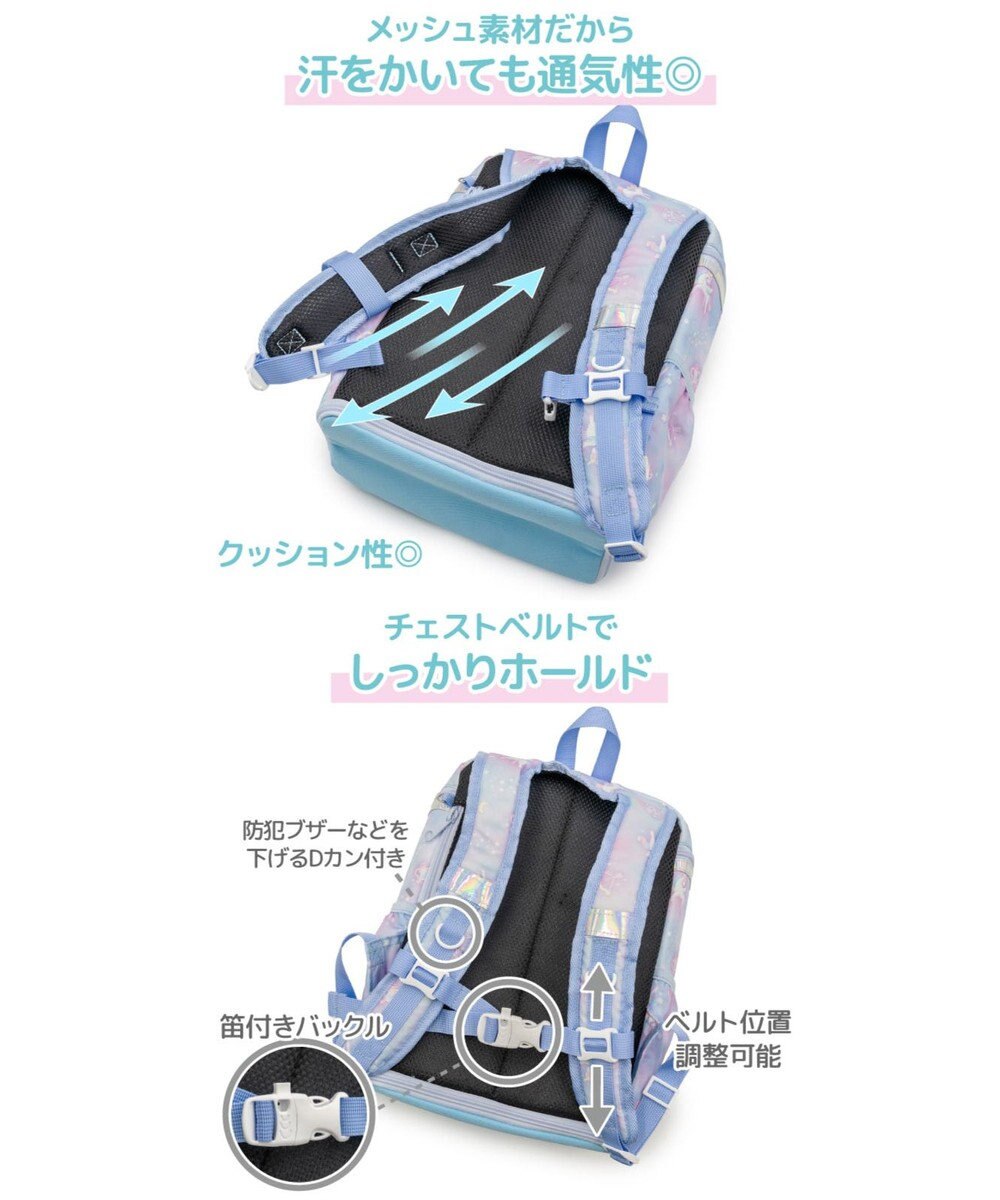 Mother garden マザーガーデン ユニコーン スクエアリュック 【Mサイズ】  《ミルキーウェイ紫》 