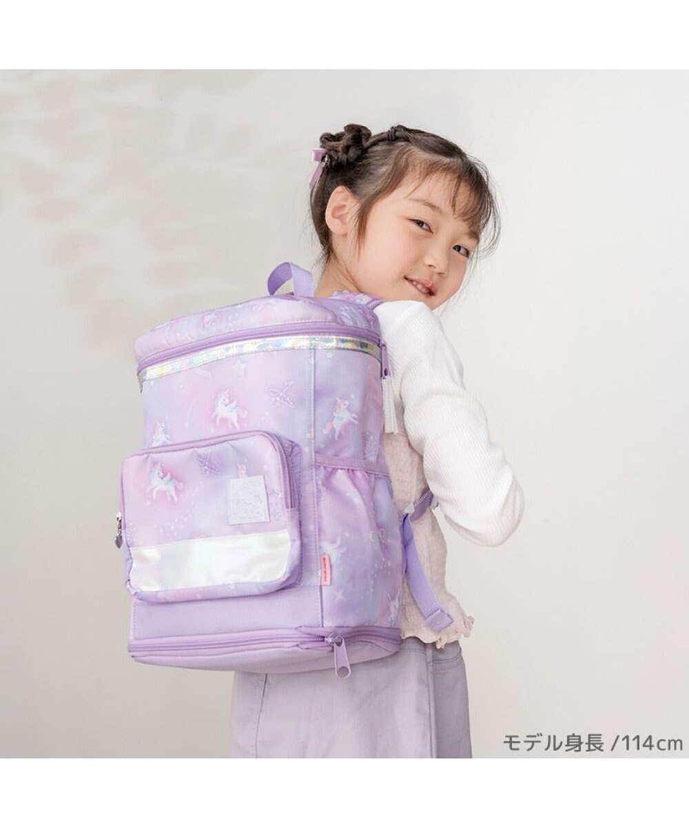 Mother garden マザーガーデン ユニコーン スクエアリュック 【Mサイズ】  《ミルキーウェイ紫》 