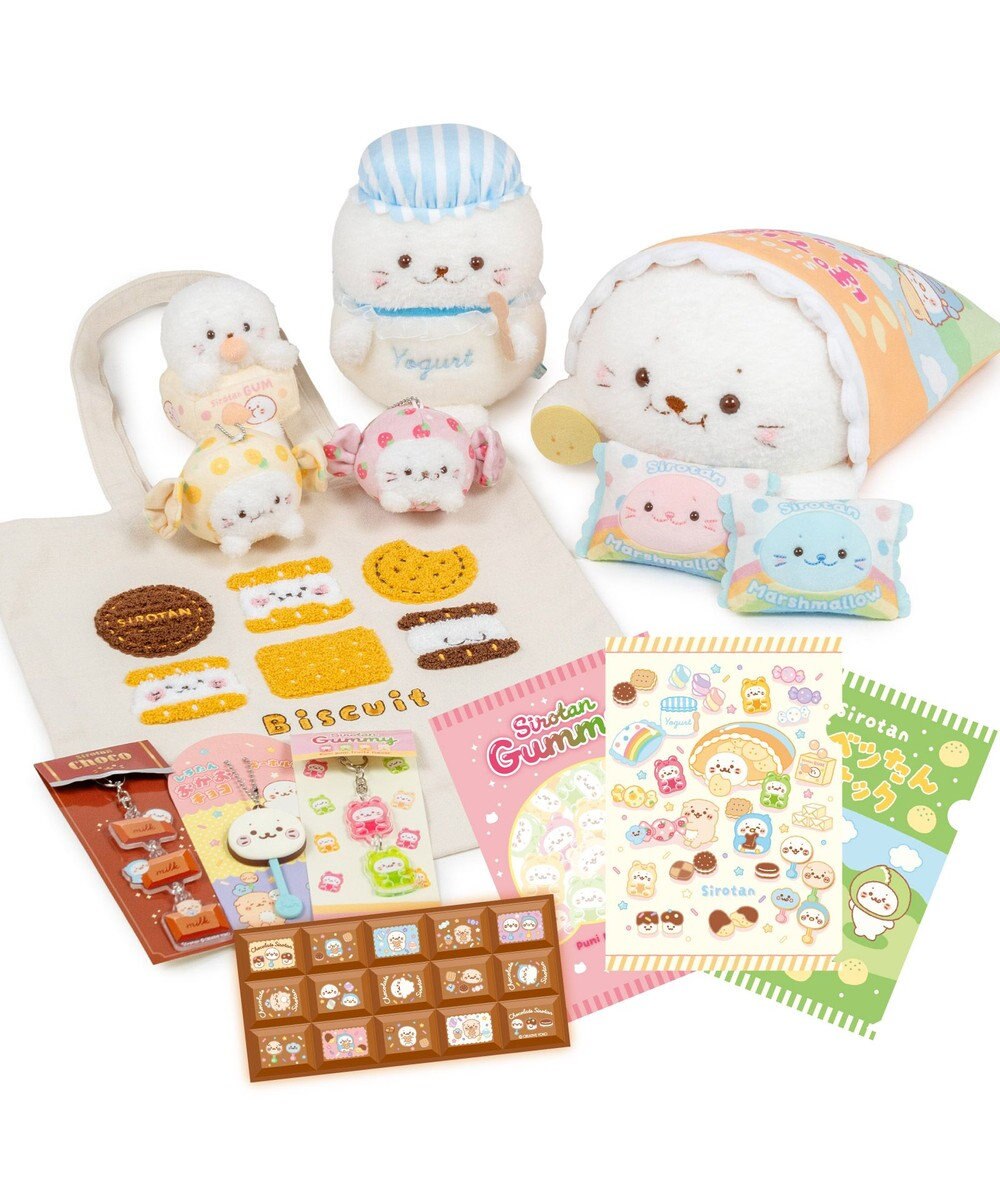 Mother garden 【予約販売】 しろたん もぐもぐおやつくじ 大人買いセット （全賞入り30回分） 