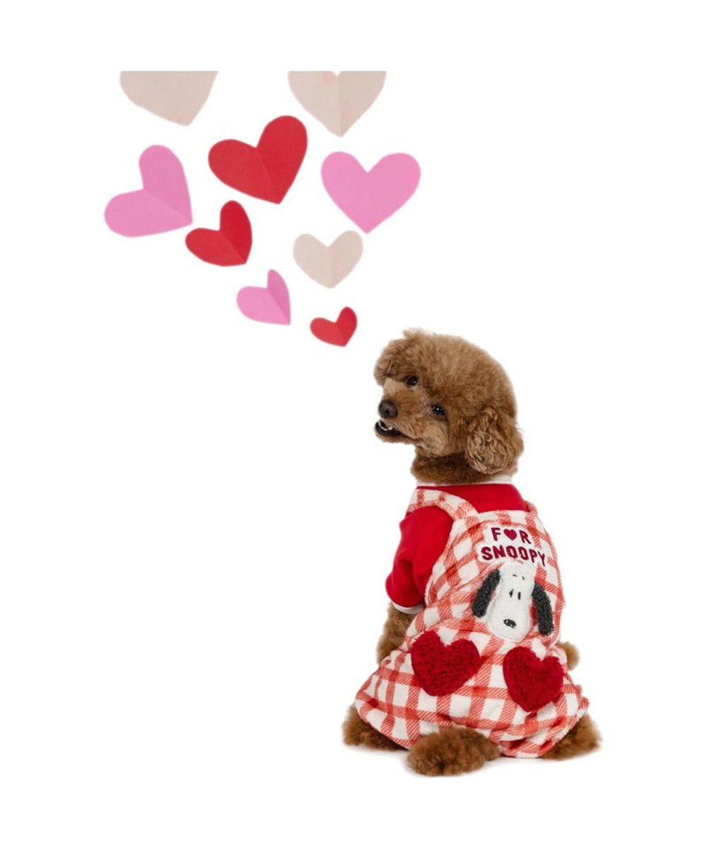 PET PARADISE スヌーピー ハートボア ロンパース  小型犬 