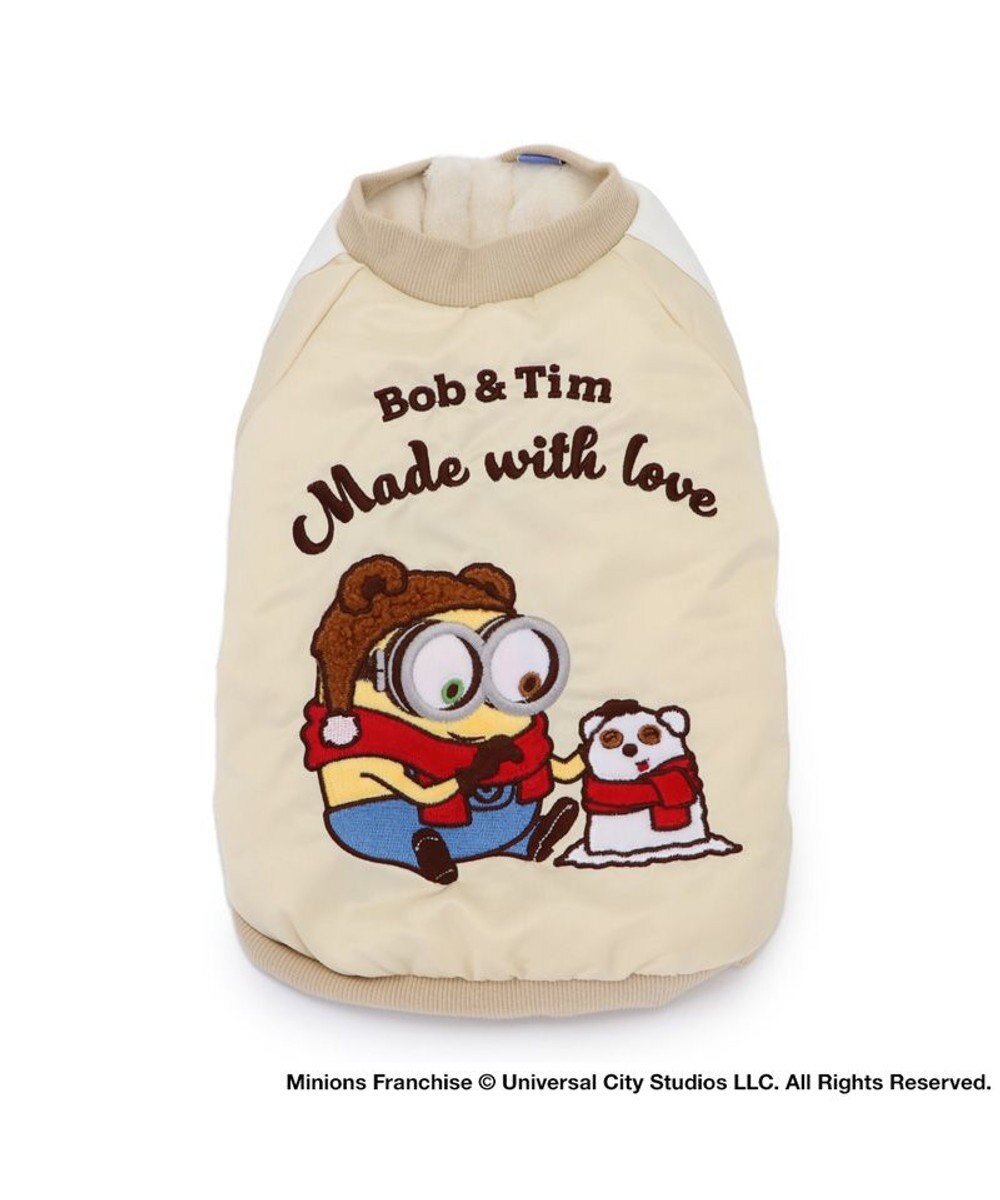 PET PARADISE ミニオン ボブ ティム 遠赤外線 スカジャン 《雪柄》 小型犬 
