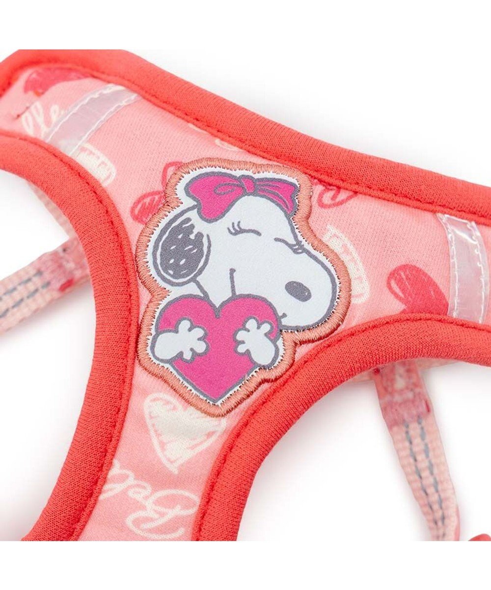 PET PARADISE スヌーピー リード付きハーネス 《ハートベル》 ３Ｓ 