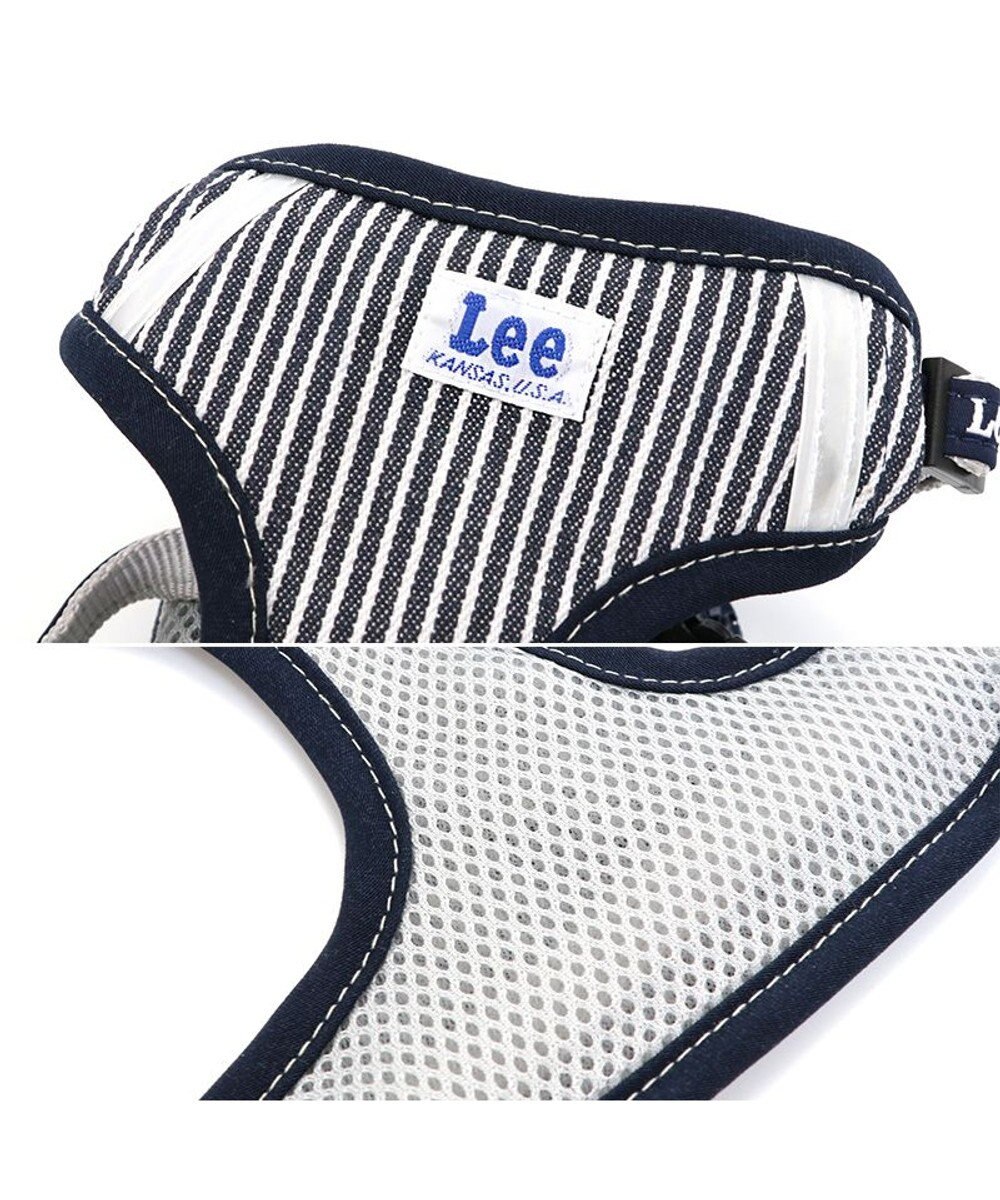 PET PARADISE Lee ヒッコリーリュック付きハーネス【S】