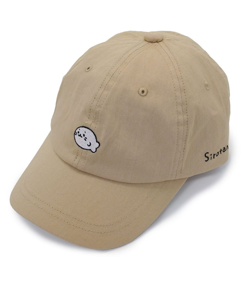 Mother garden しろたん 刺繍キャップ 《ベージュ》 フリーサイズ