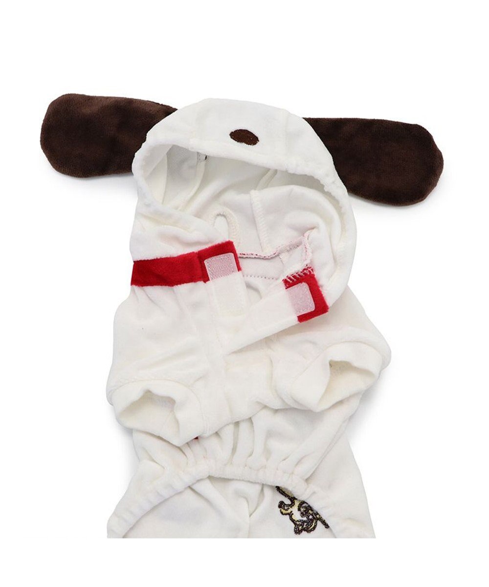 PET PARADISE スヌーピー なりきり ベロア ロンパース 【中型犬】