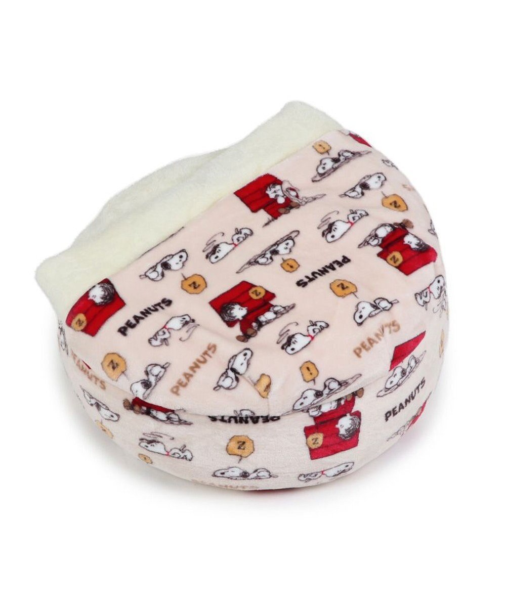 PET PARADISE スヌーピー  寝袋 丸型 《うたたね柄》 S  超小型犬 径50cm 