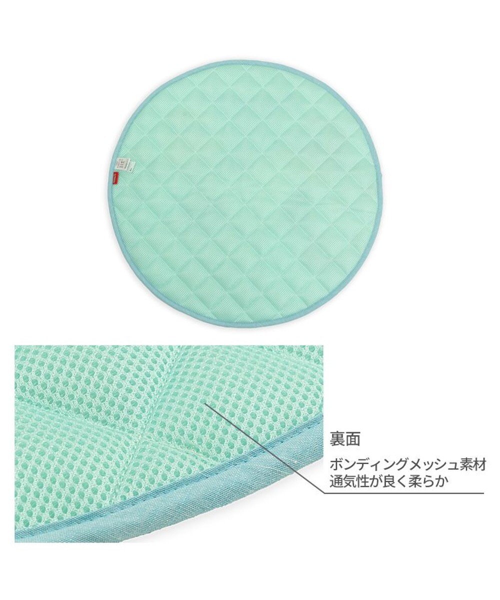 PET PARADISE スヌーピー 冷感柔らか マット 《アイス柄》 丸型 S