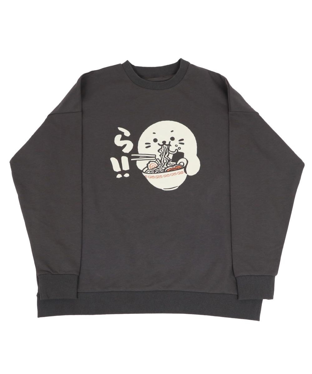 Mother garden しろたん ゆるトレーナー 《ら!!》 ユニセックス