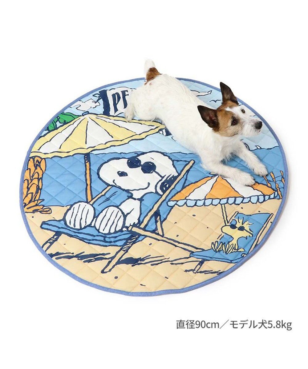PET PARADISE スヌーピー クールマット 《ビーチ柄》 90cm 