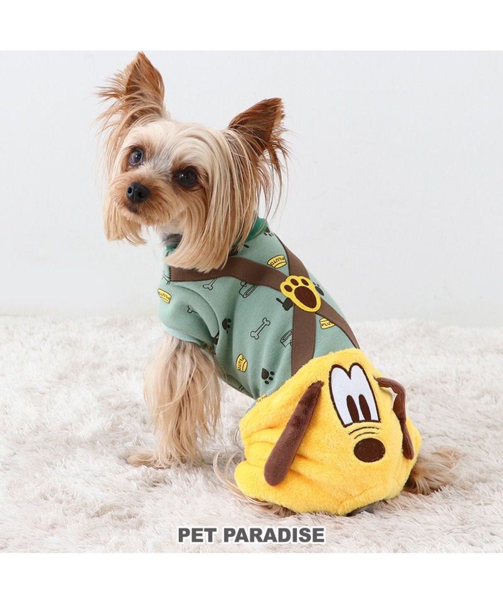 PET PARADISE ディズニー プルート ロンパース 小型犬 イエロー