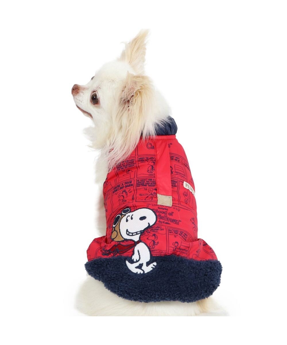 PET PARADISE スヌーピー エアベスト フライングエース 《レッド》 超小型犬 小型犬 