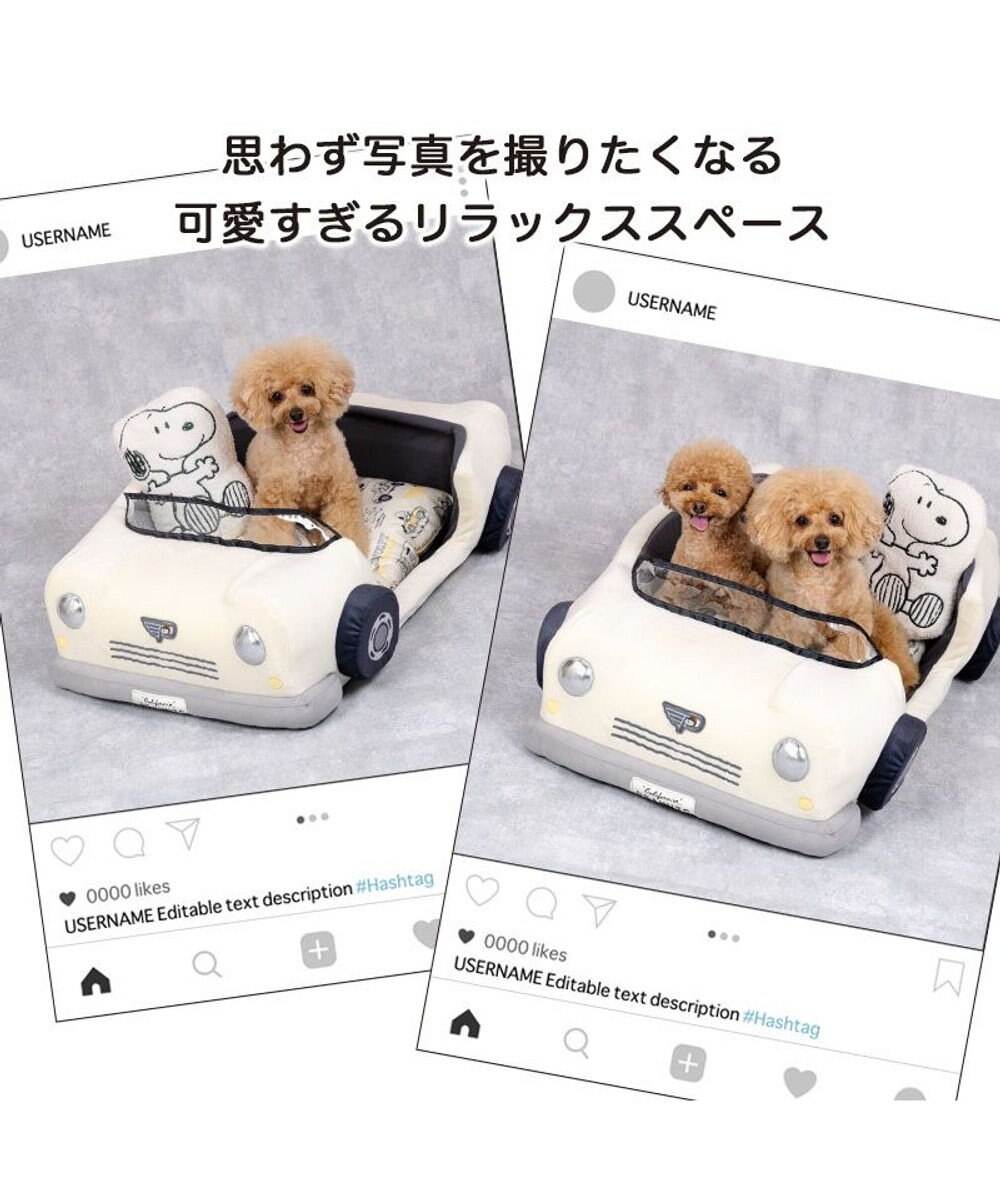 PET PARADISE スヌーピー マイカー カドラー Ｍ 