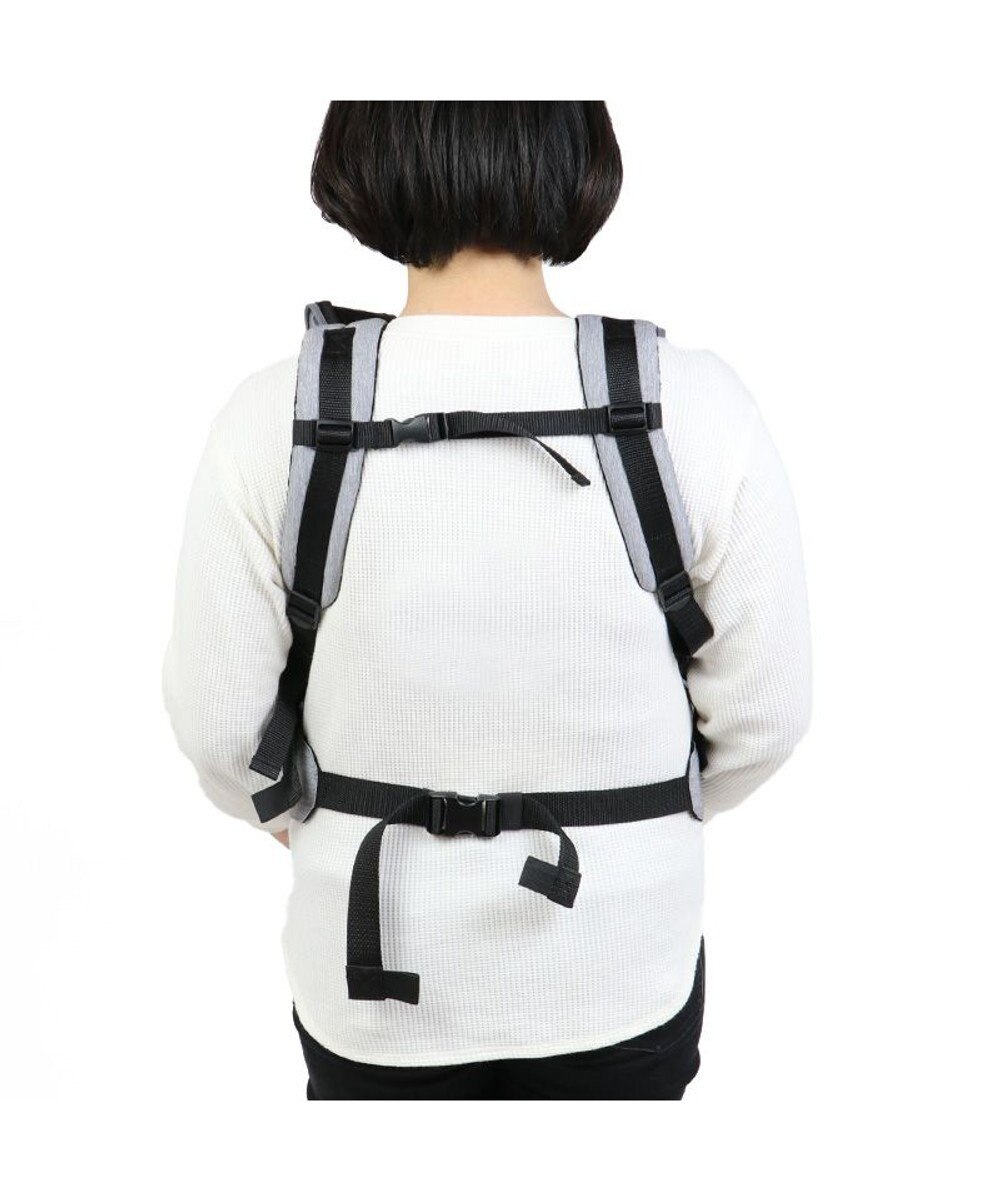 PET PARADISE J.PRESS マルチリュック グレー （M ）L ハグ＆キャリー 小型犬 