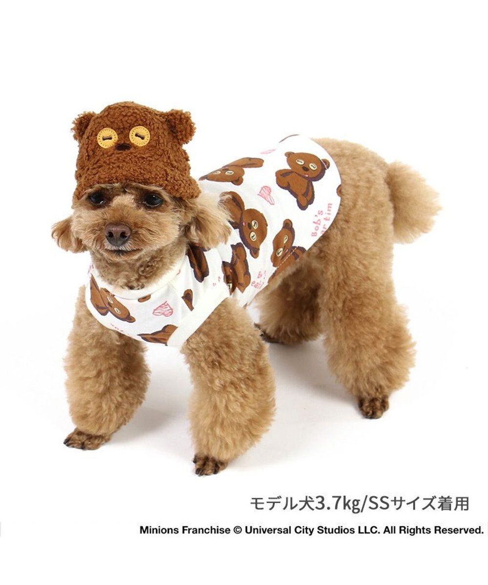 PET PARADISE ミニオン ティム バケットハット付き Tシャツ 小型犬