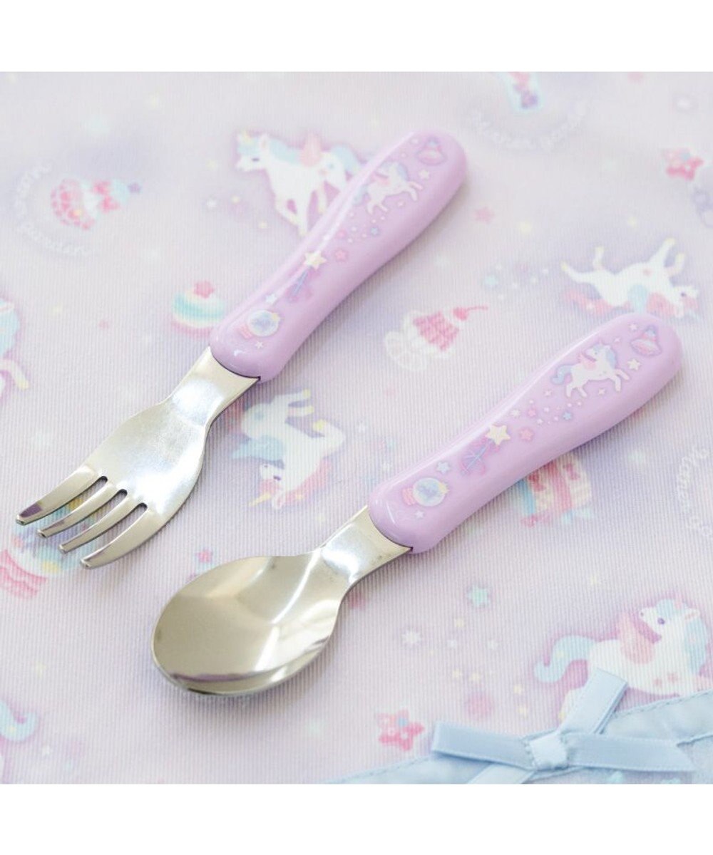 Mother garden マザーガーデン ユニコーン スプーン&フォーク セット 《ファンシー柄》