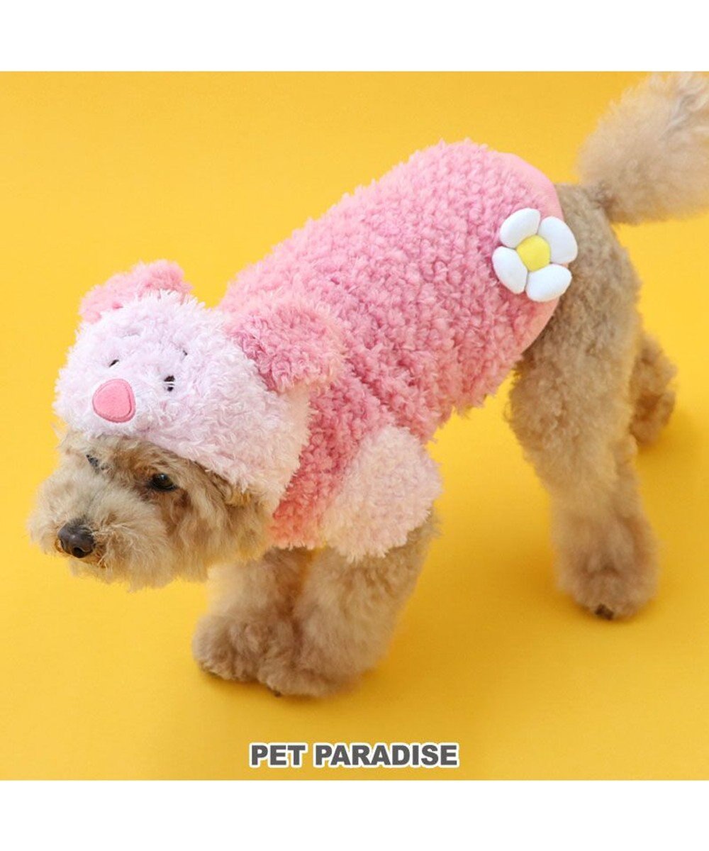 PET PARADISE ディズニー ふわふわなりきり パーカー 《ピグレット》 小型犬