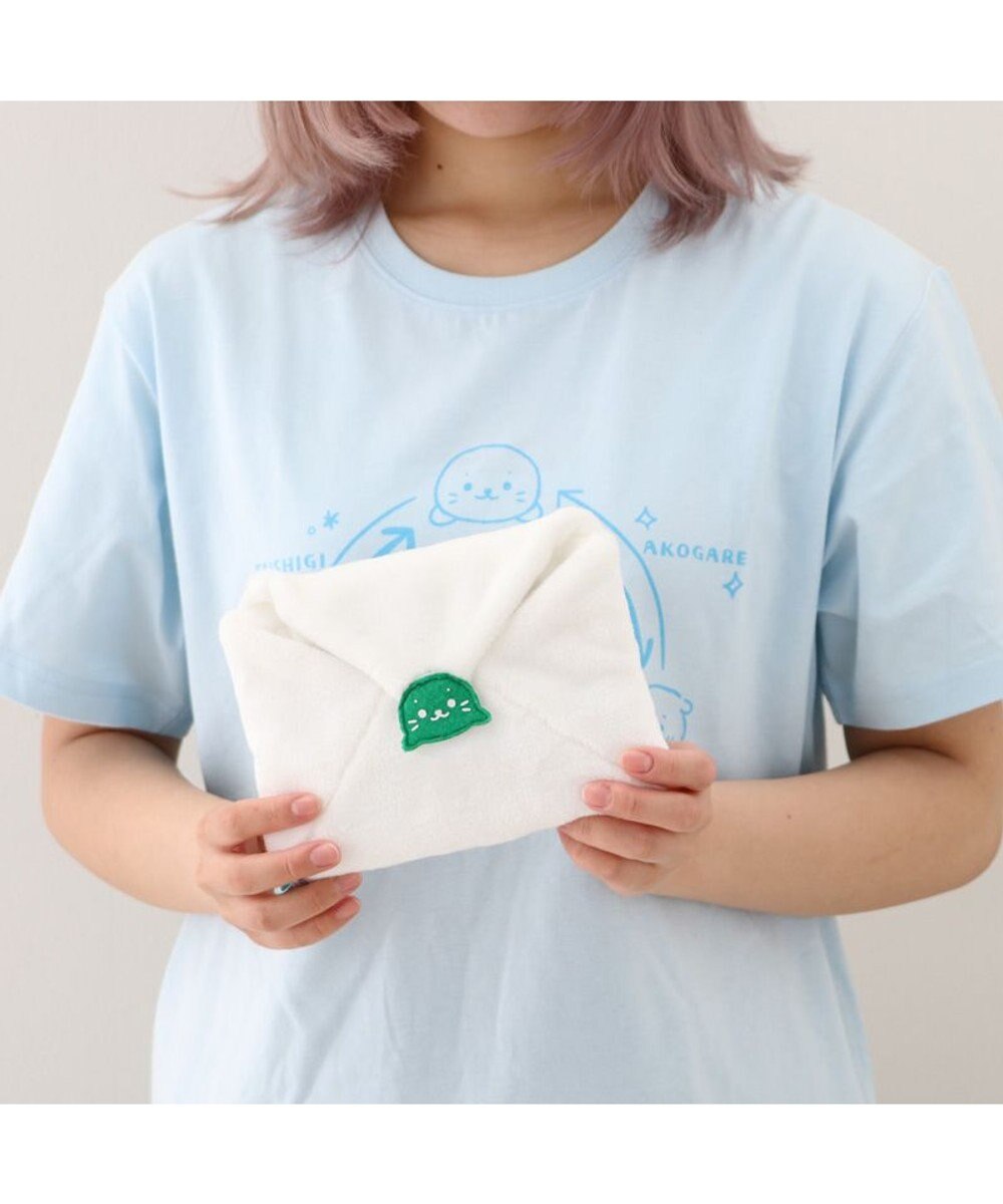 Mother garden しろたん 白いもの おてがみ《 封筒マスコット& メッセージカード》 