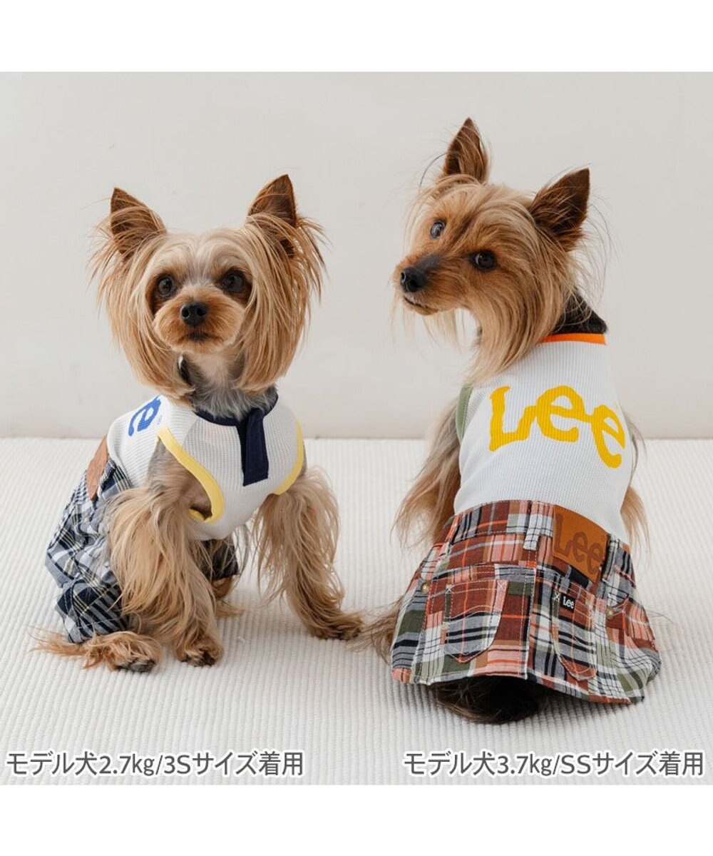 PET PARADISE Lee スカートつなぎ パッチワーク 小型犬