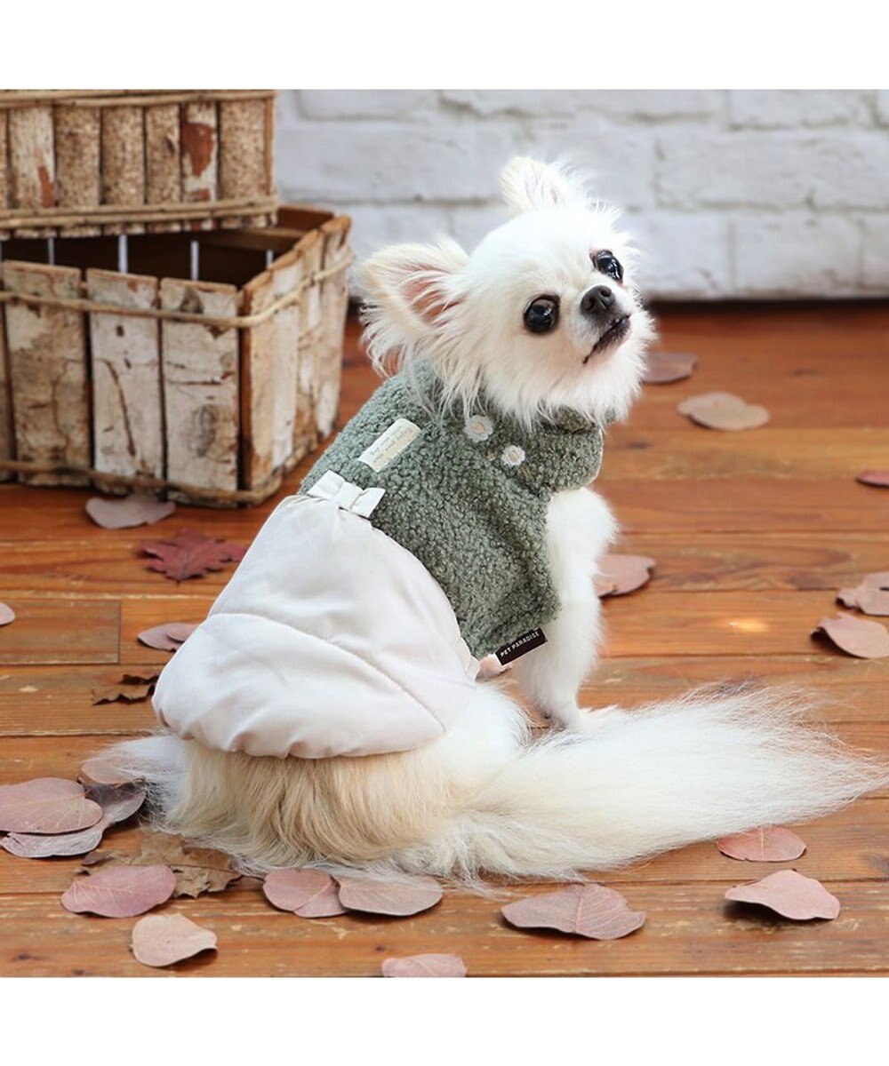 PET PARADISE ペットパラダイス 遠赤外線 エアベスト 《カーキー》 小型犬 