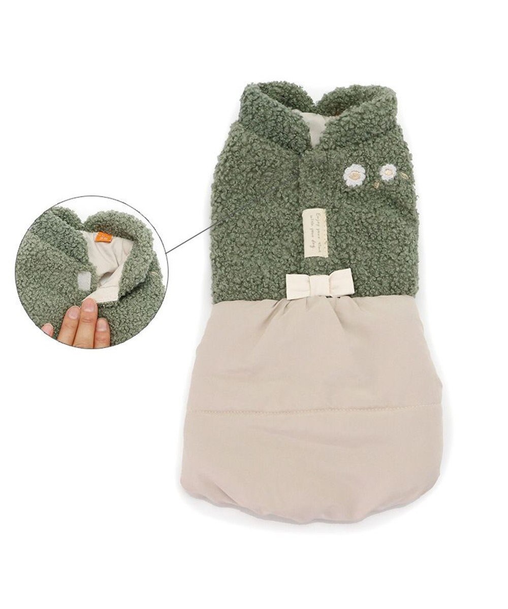 PET PARADISE ペットパラダイス 遠赤外線 エアベスト 《カーキー》 小型犬 