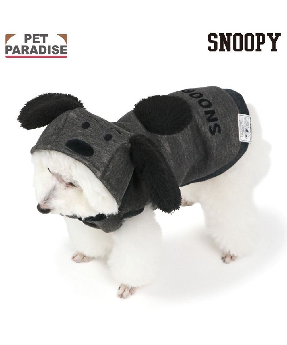 PET PARADISE スヌーピー 50s スヌーピーパーカー 《ブラック》 小型犬 