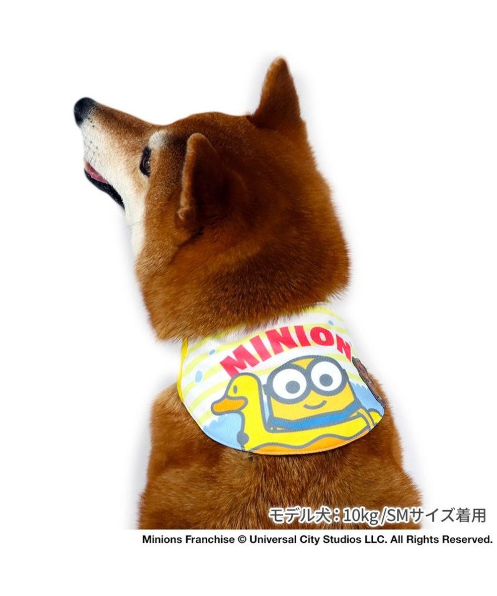 PET PARADISE ミニオン クールバンダナ 《アヒル浮輪》 中型犬