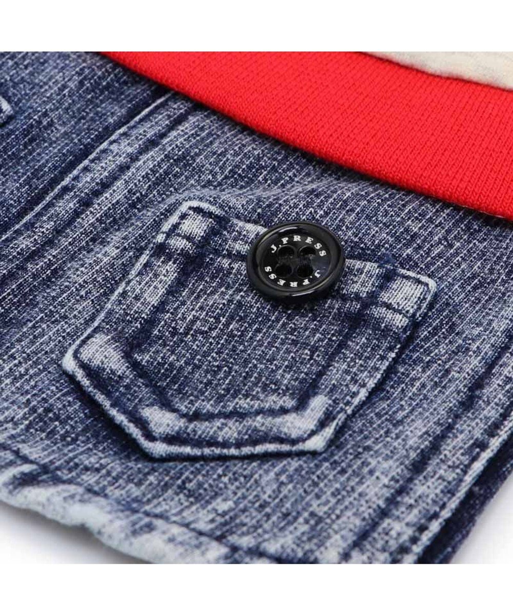 PET PARADISE J.PRESS デニム風 スカートつなぎ 小型犬 