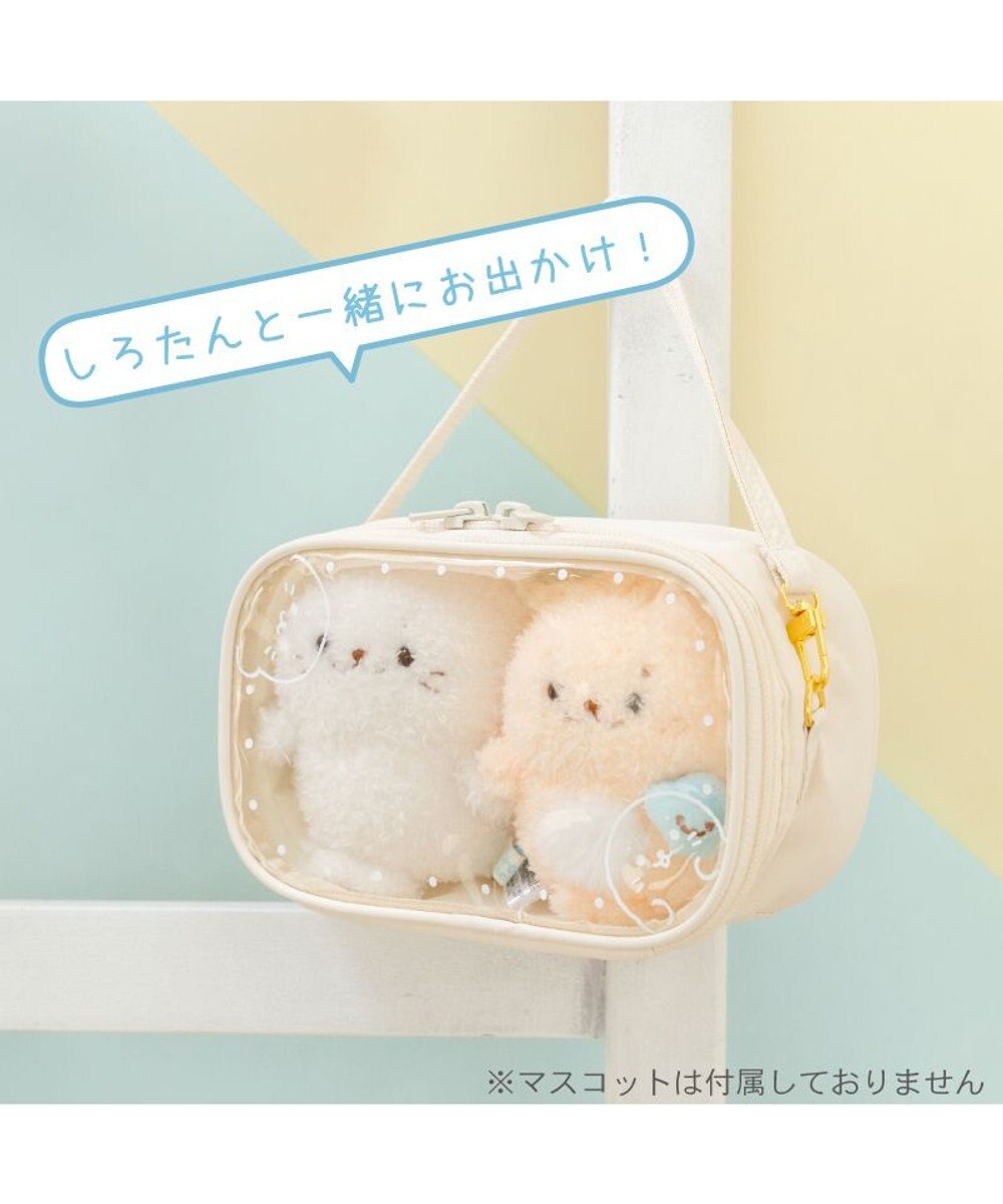 Mother garden しろたん どこでも！たてよこぬいぐるみキャリーケース 《ホワイト》 