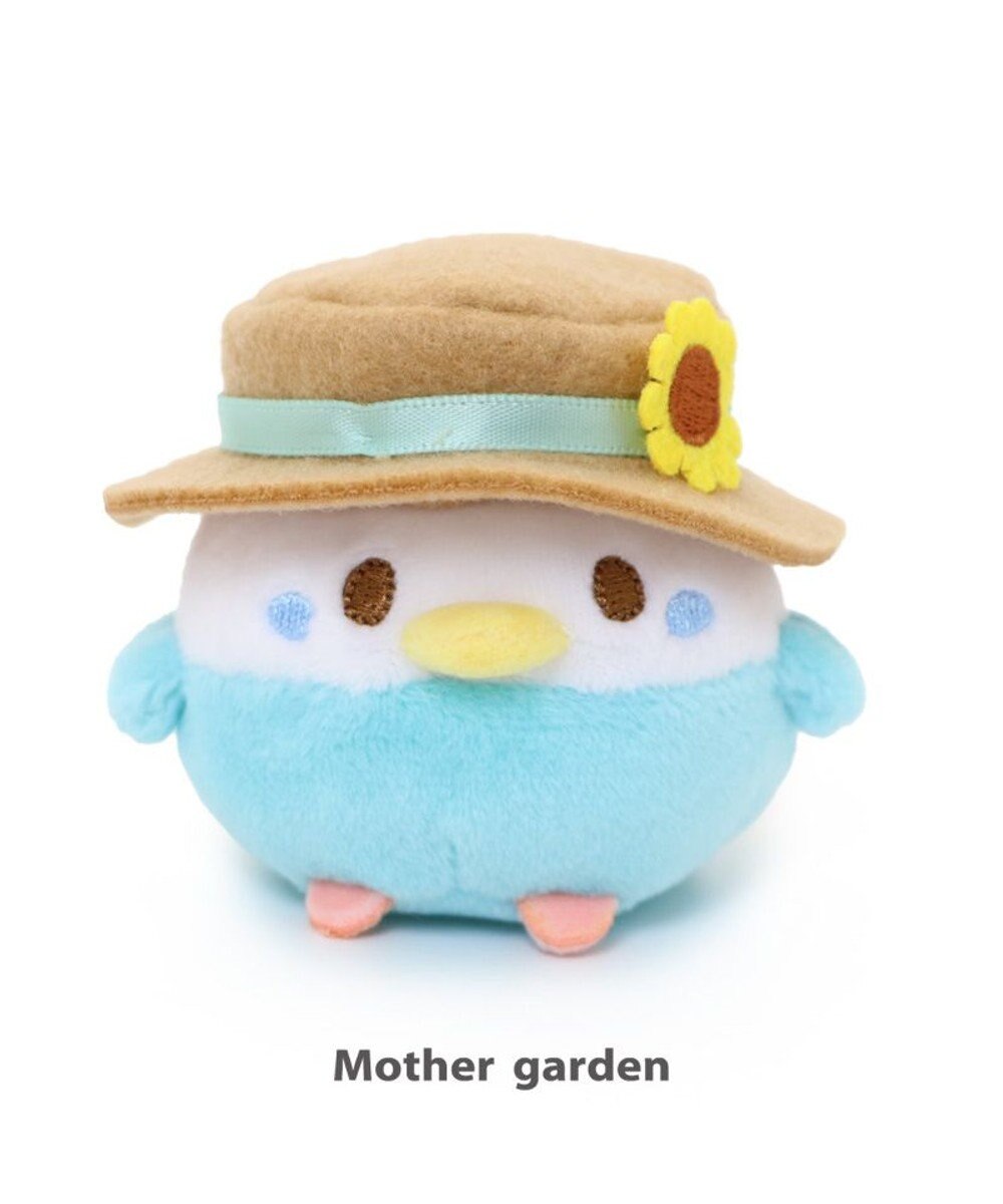 Mother garden マザーガーデン こぴよフレンズ こぱた 麦わら マスコット ちび マスコット ぬいどり ぬい撮り かわいい 小さい ぬいぐるみ 手のひらサイズ 鳥雑貨 おもちゃ 子供 子ども キッズ プレゼント 誕生日プレゼント子供の日 こどもの日 水色