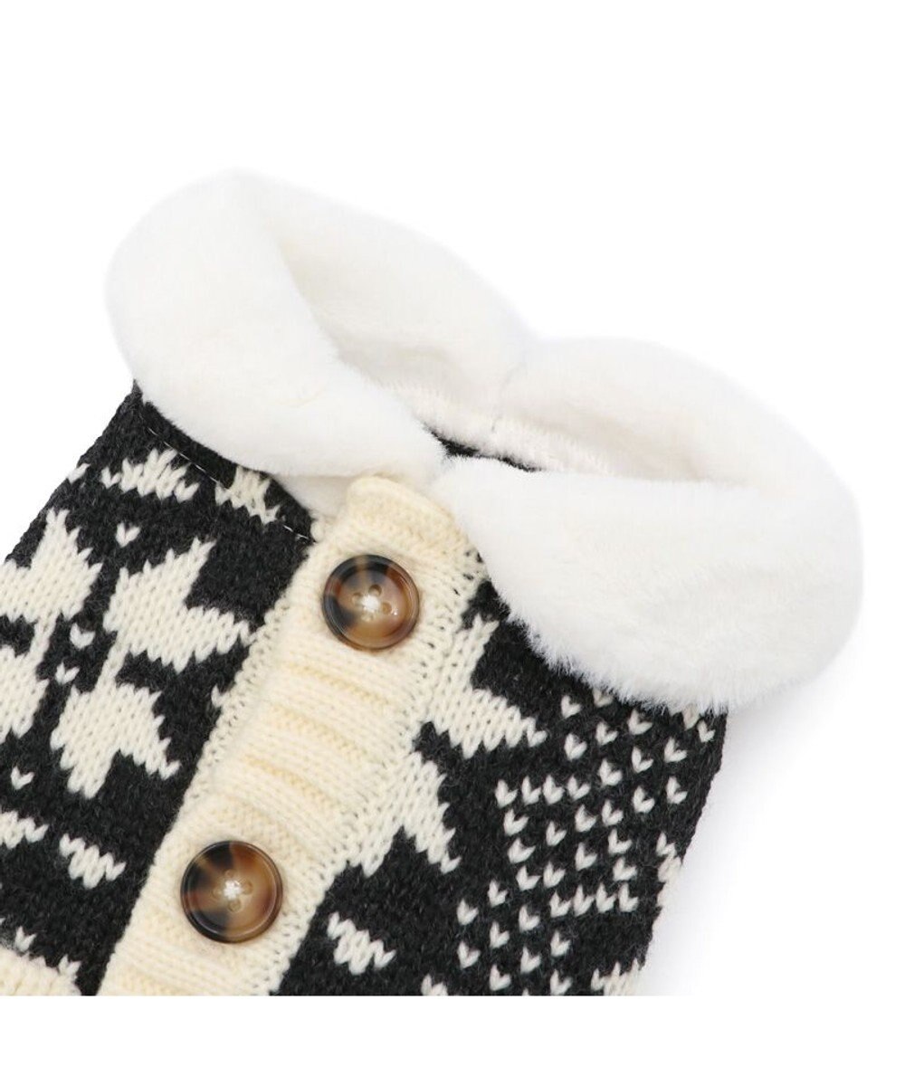 PET PARADISE リサとガスパール 背中開きニット 小型犬 