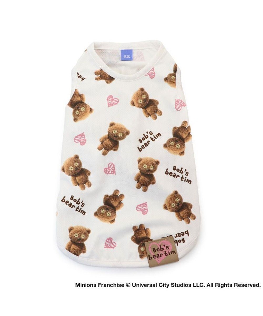 PET PARADISE 犬の服 夏 ひんやり クール メッシュ 接触冷感 虫よけ ミニオン ティムタンクトップ 【小型犬】クールマックスエコメイド 