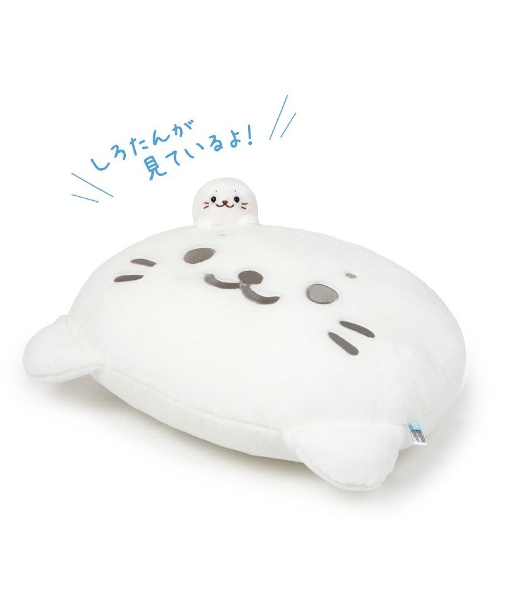 Mother garden しろたん ちょこんと 膝上クッション 33cm 