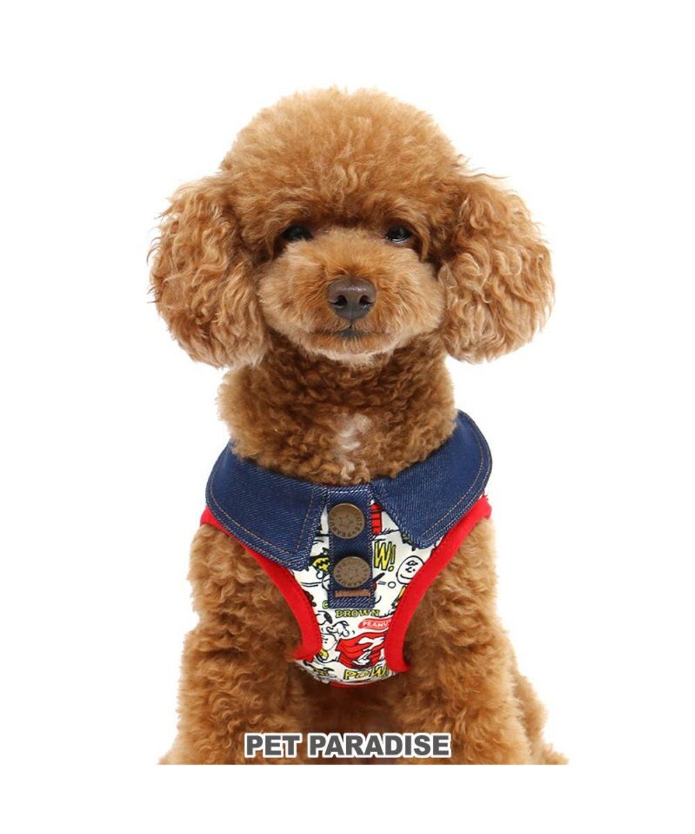 PET PARADISE スヌーピー ベストハーネス 《ペア柄》 SS